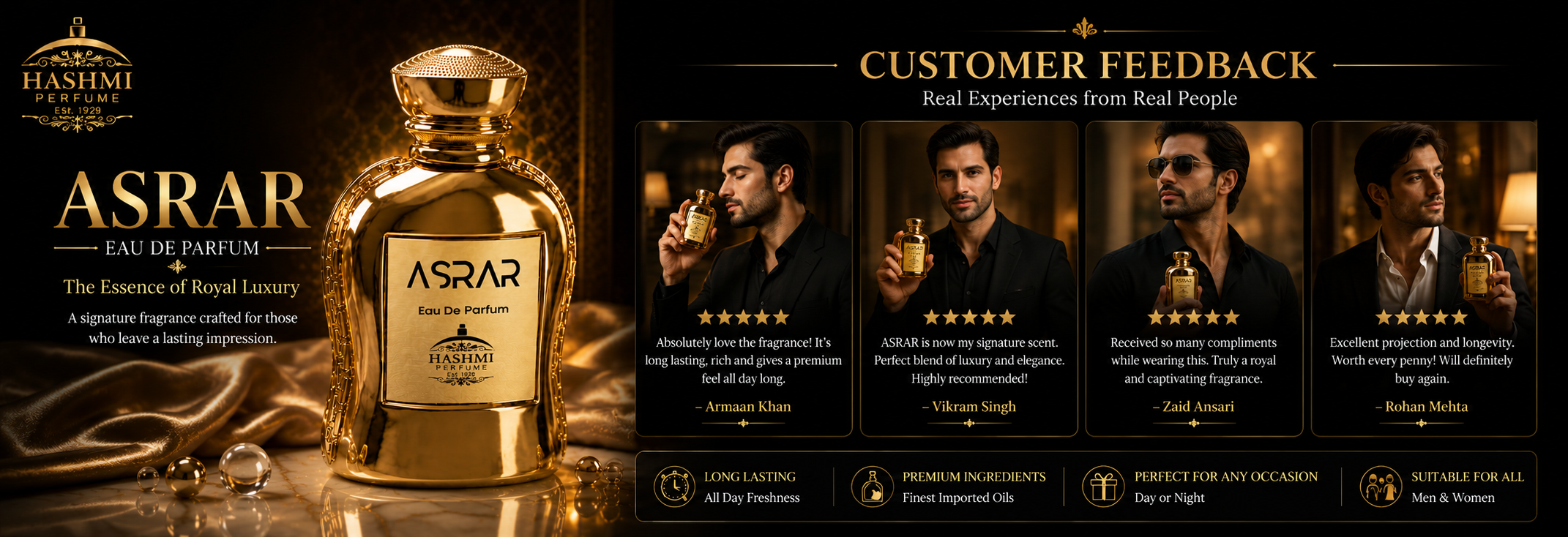 Hashmi Asrar Perfume feedback